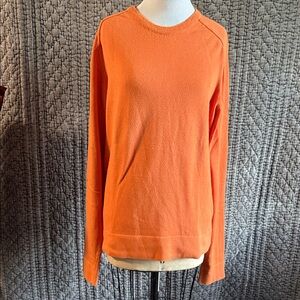 Bright Orange Crewneck Sweater